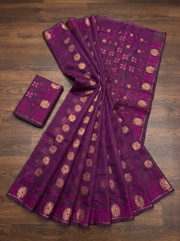 Kanaklata  Jamdani  Saree
