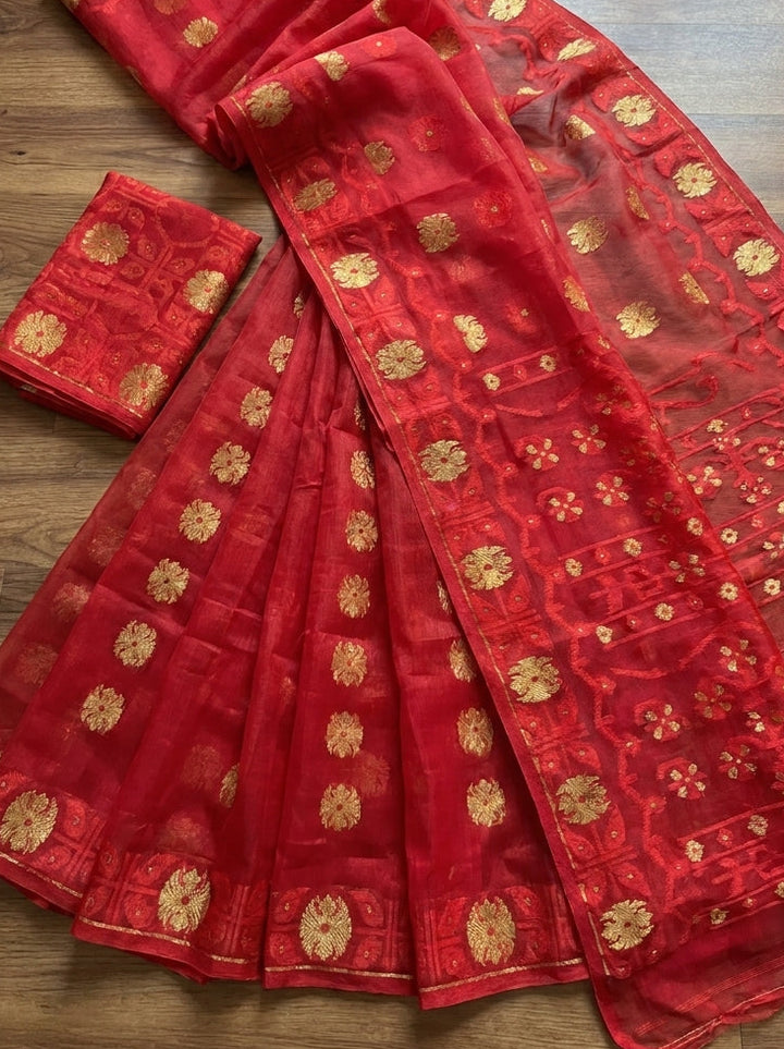 Kanaklata  Jamdani  Saree