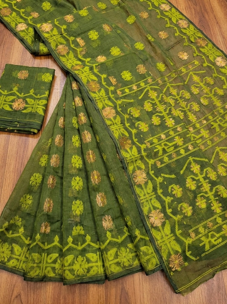 Kanaklata  Jamdani  Saree