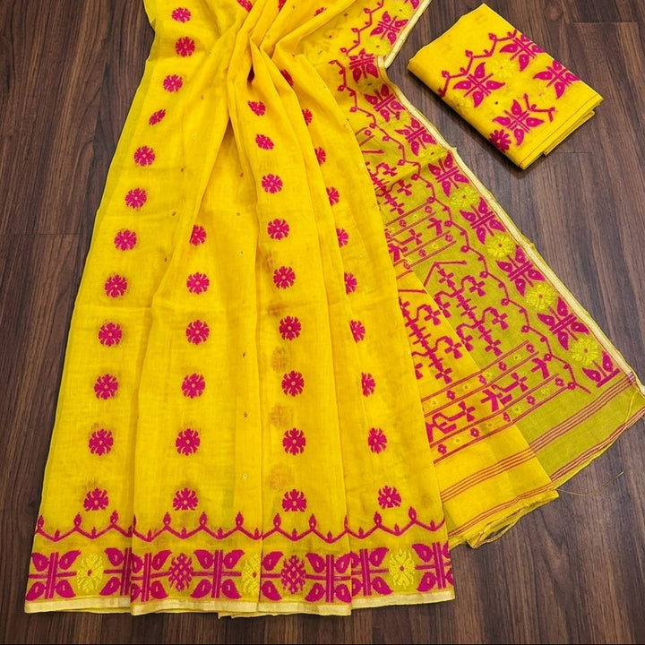 Kanaklata  Jamdani  Saree