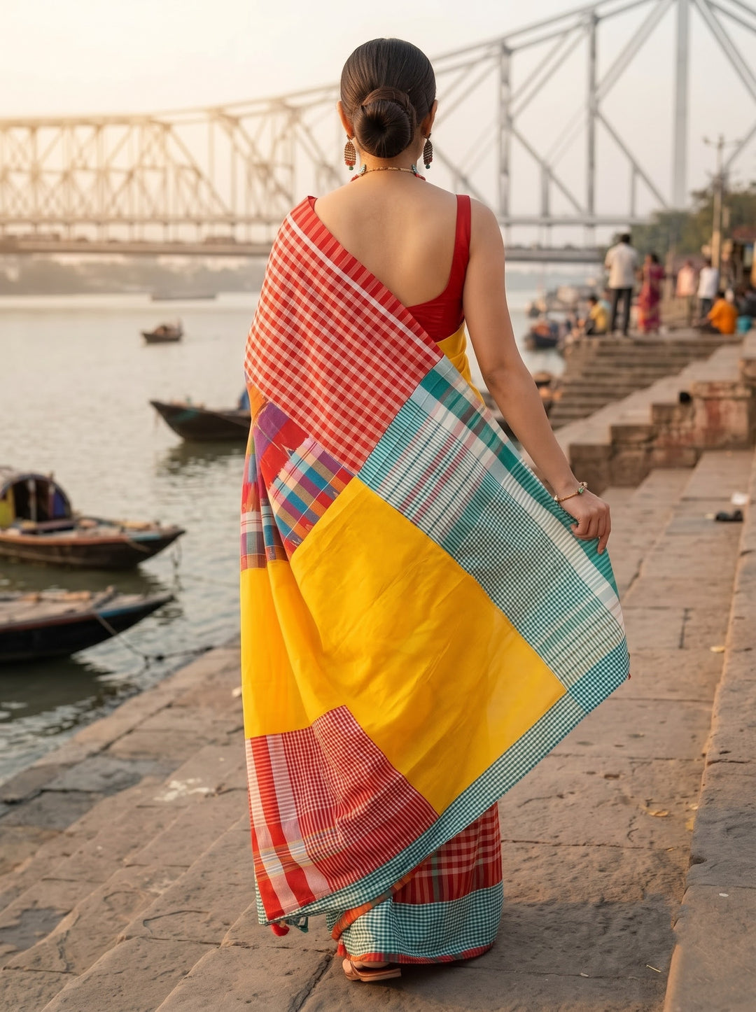 Beautiful In Stripe Cotton Saree