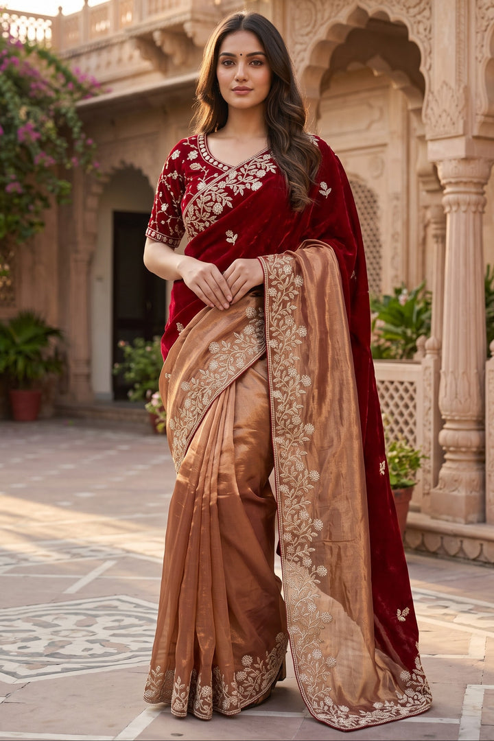 Be My Universe Fancy Silk Saree