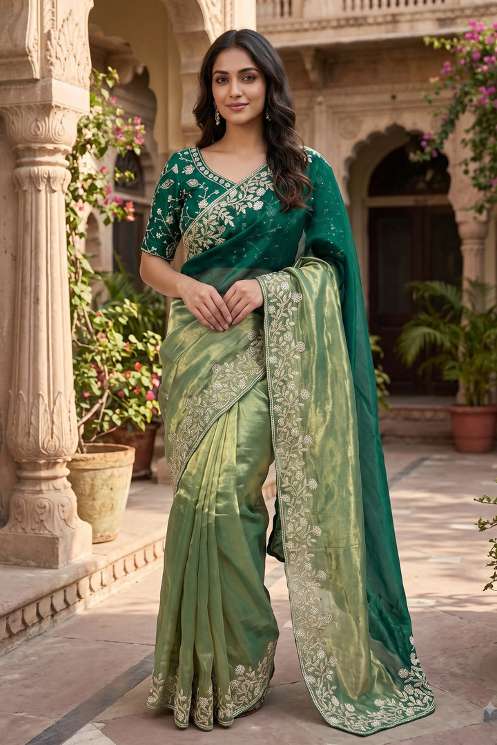 Be My Universe Fancy Silk Saree
