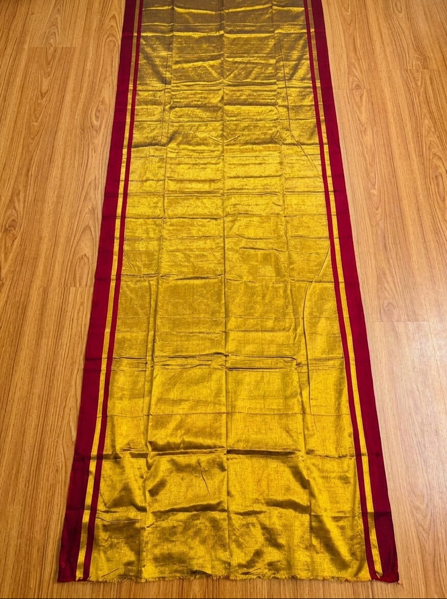 Sunlit Ether Tissue Cotton Saree