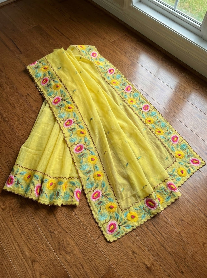 Meadow Sonnet Georgette Designer Saree