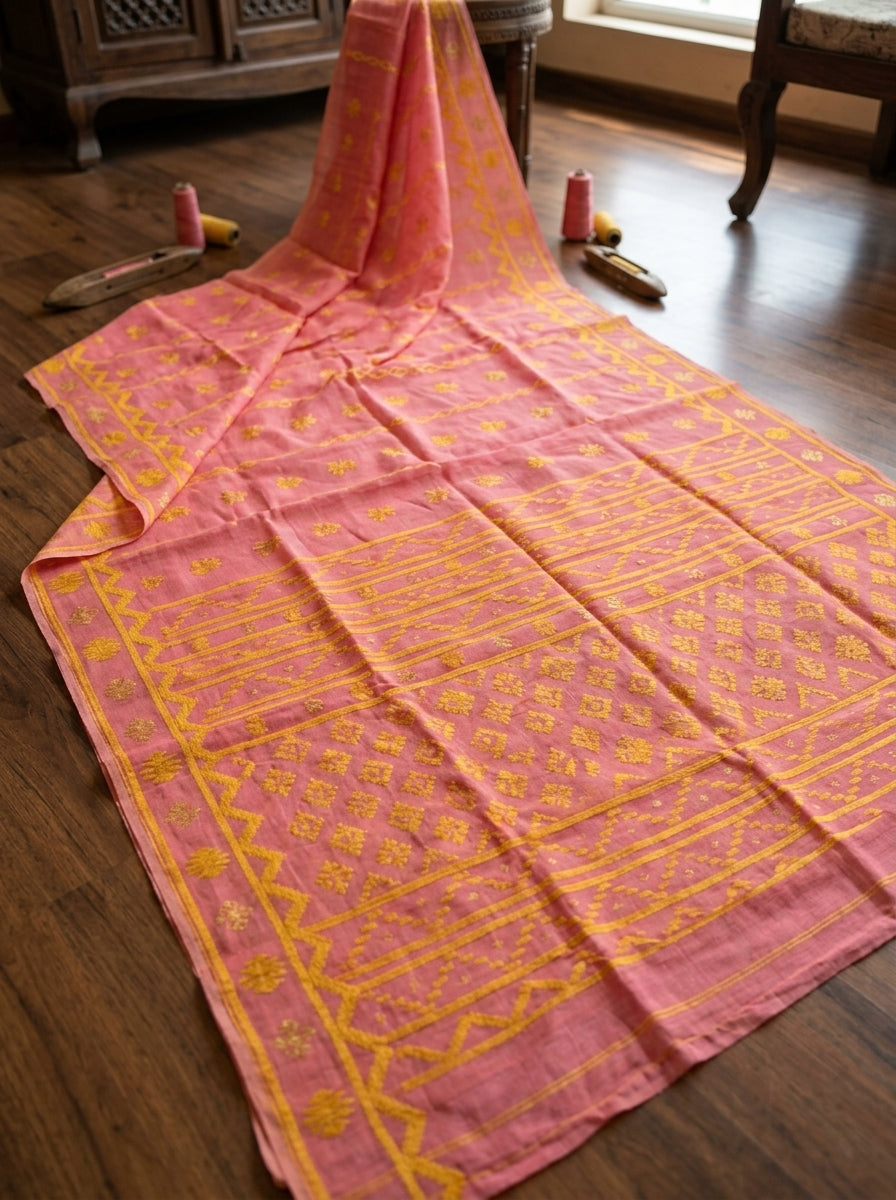 Nabanita Bengal Jamdani Saree