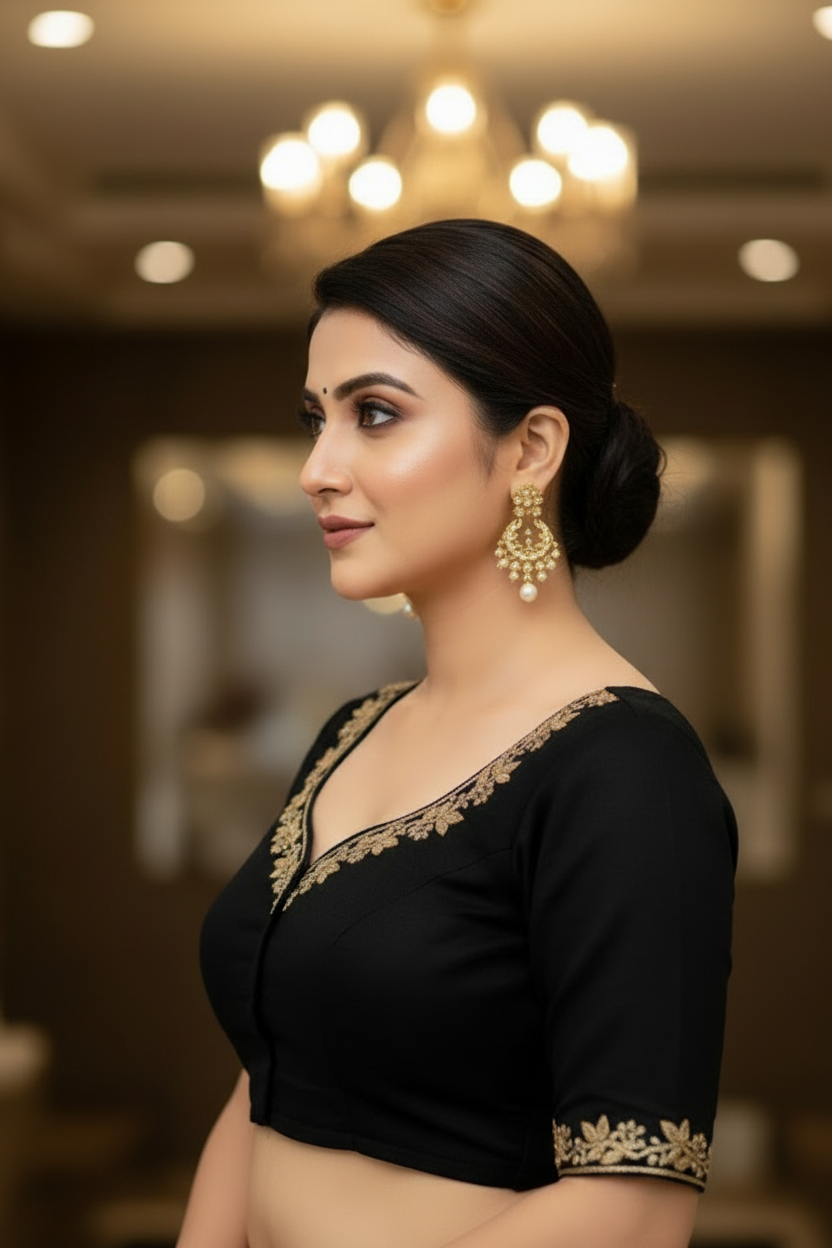 Style That Pops-Designer Blouse