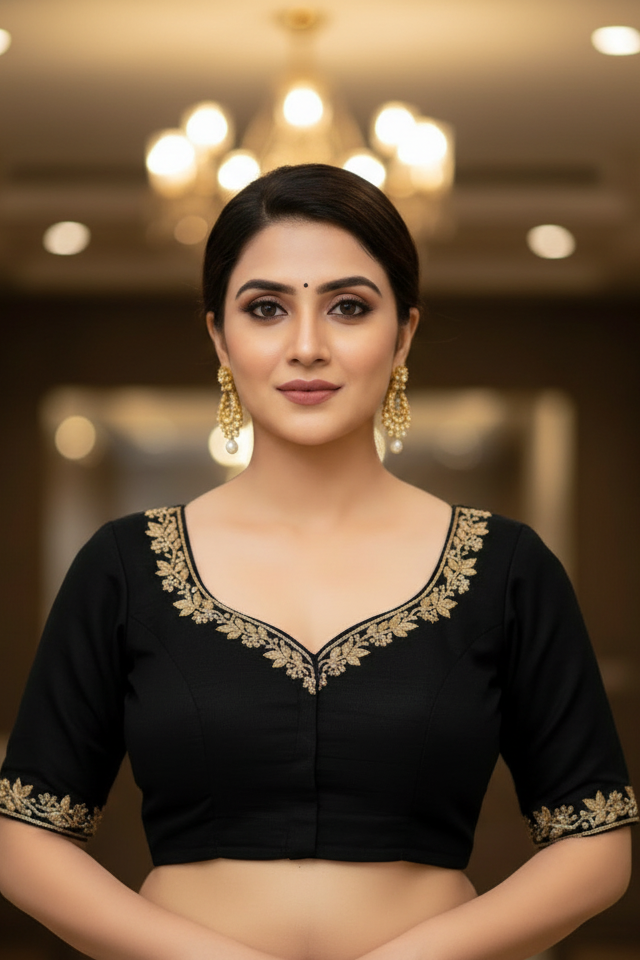 Style That Pops-Designer Blouse