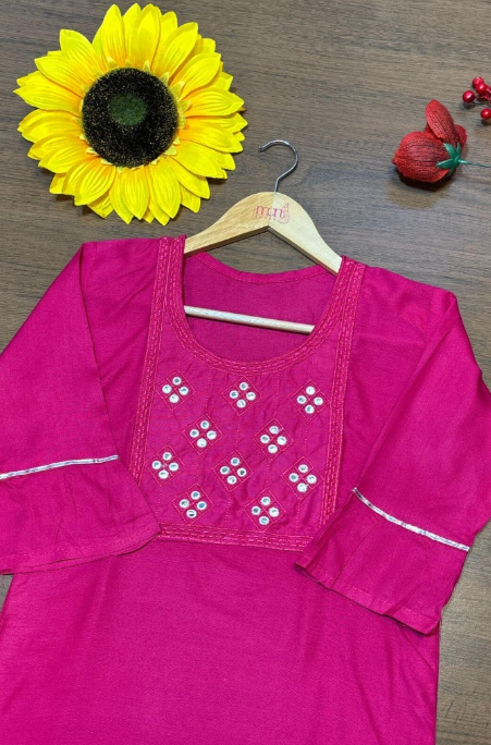 Sweet Pink -Short Kurti
