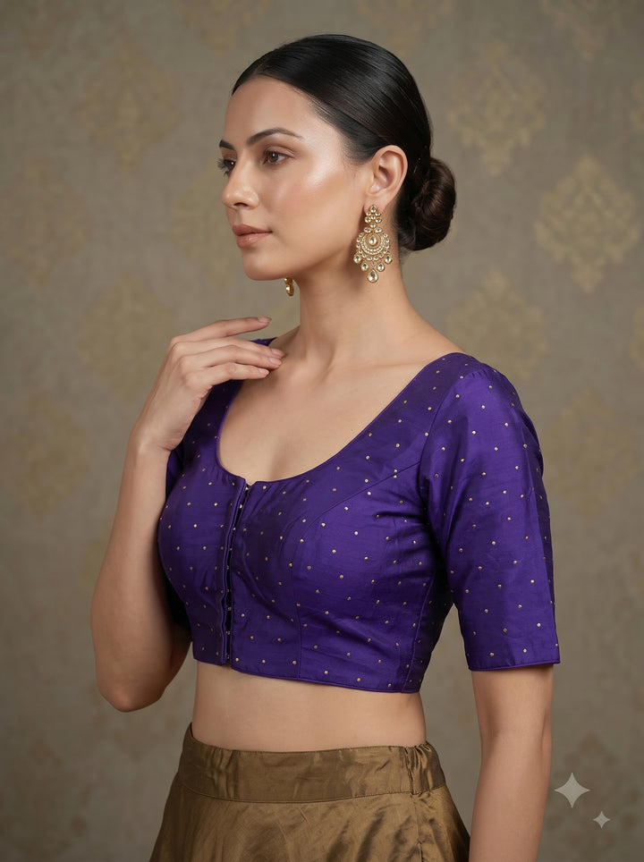 A Tale Of Royal Designer Silk Blouse