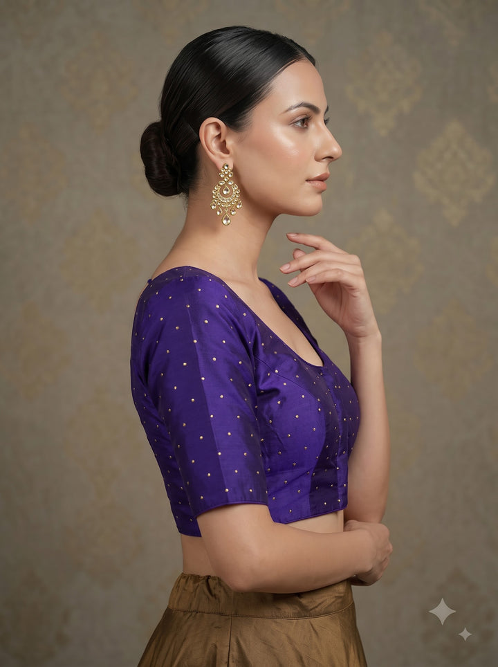 A Tale Of Royal Designer Silk Blouse