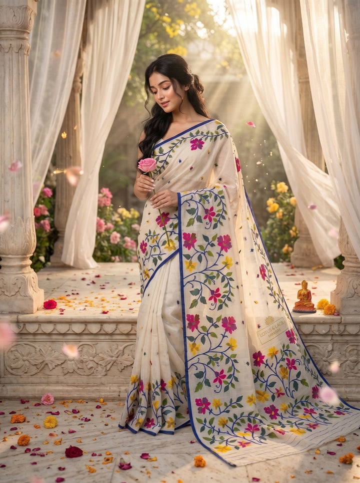 Bonolota Kotha(বনলতা কথা) Cotton Silk Saree