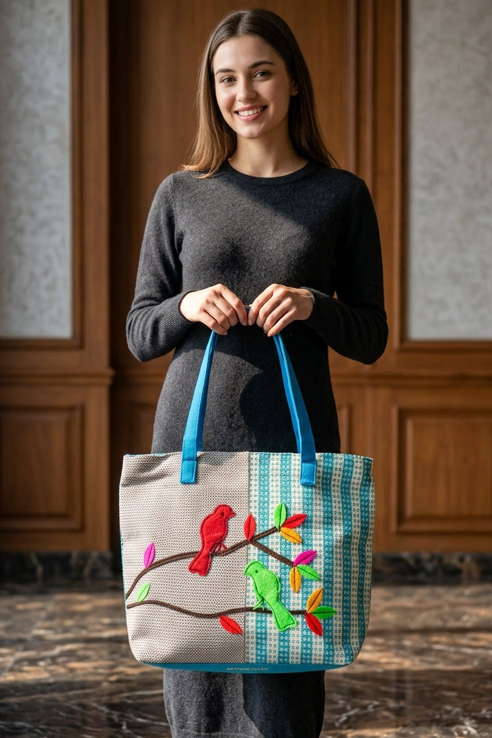 Carry Confidence- Dual Tone Tote Bag