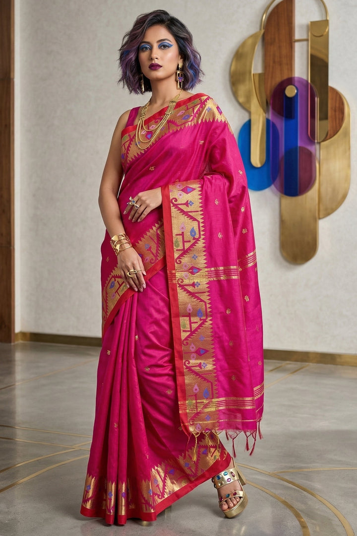 Metro Muse Khadi Cotton Saree
