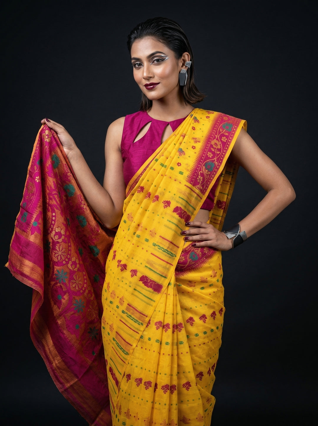 Labonya Jamdani Saree