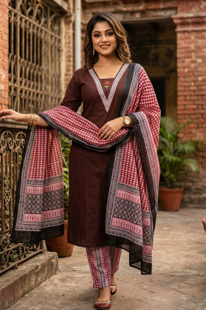 Featherlight Cotton Summer Suit