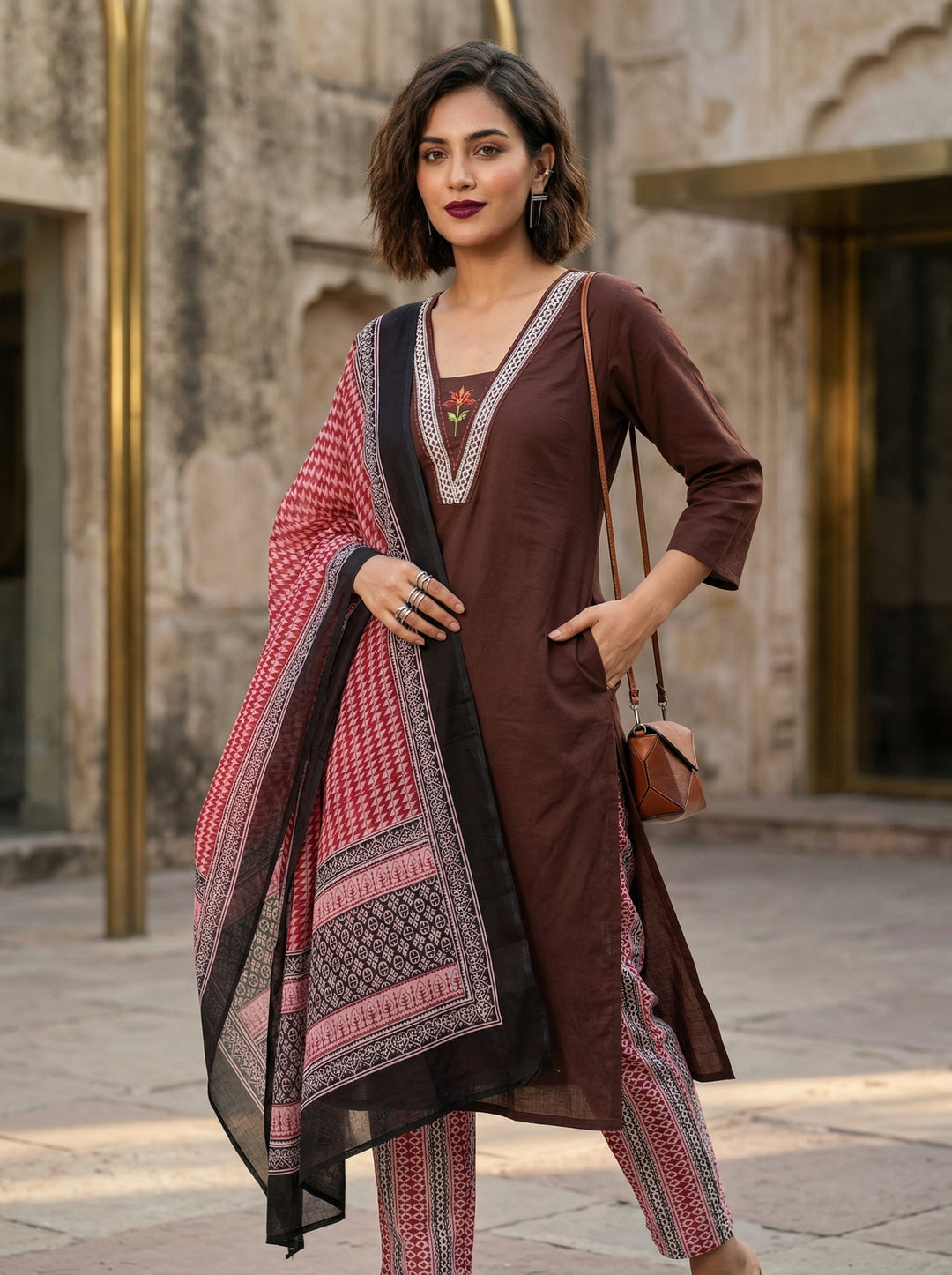 Featherlight Cotton Summer Suit