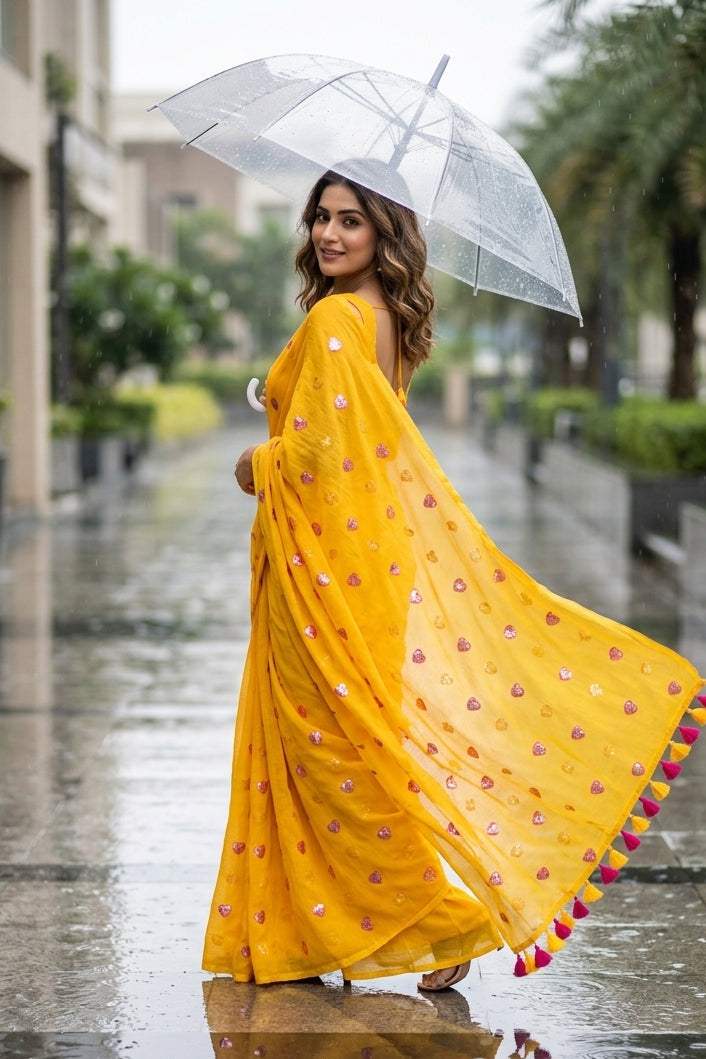 Anuragini Mul Cotton Saree