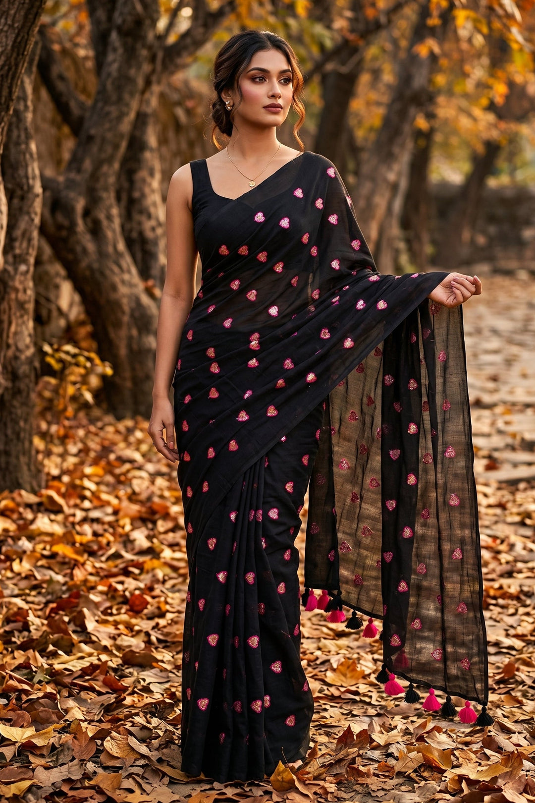 Anuragini Mul Cotton Saree