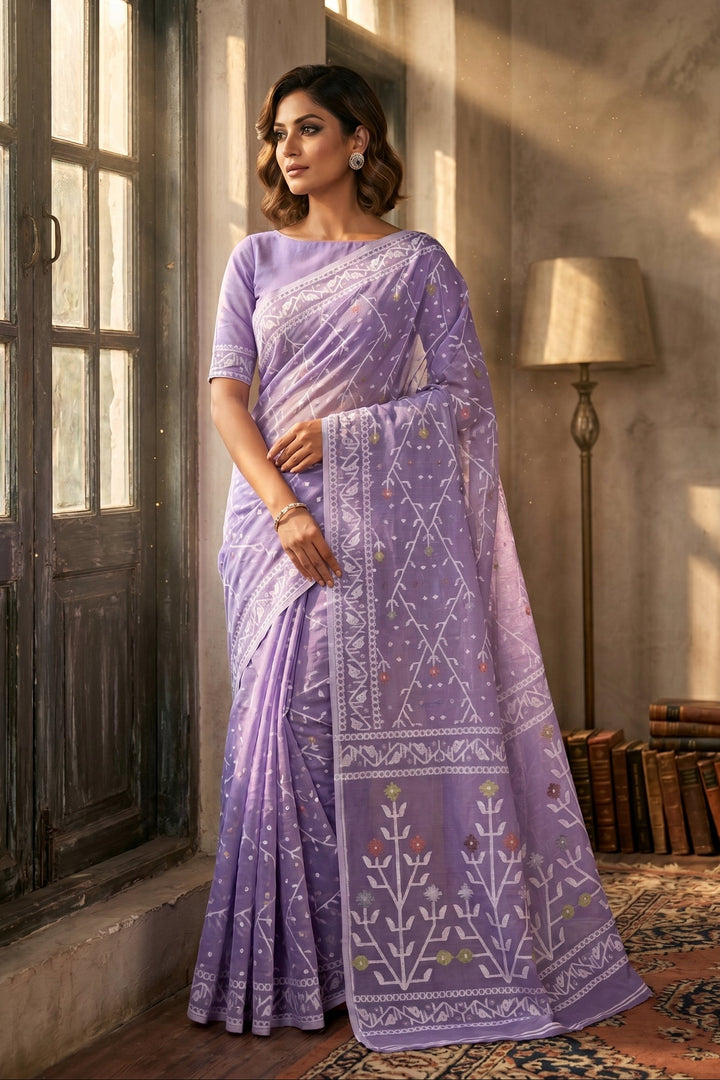 Chandraboli Jamdani Saree