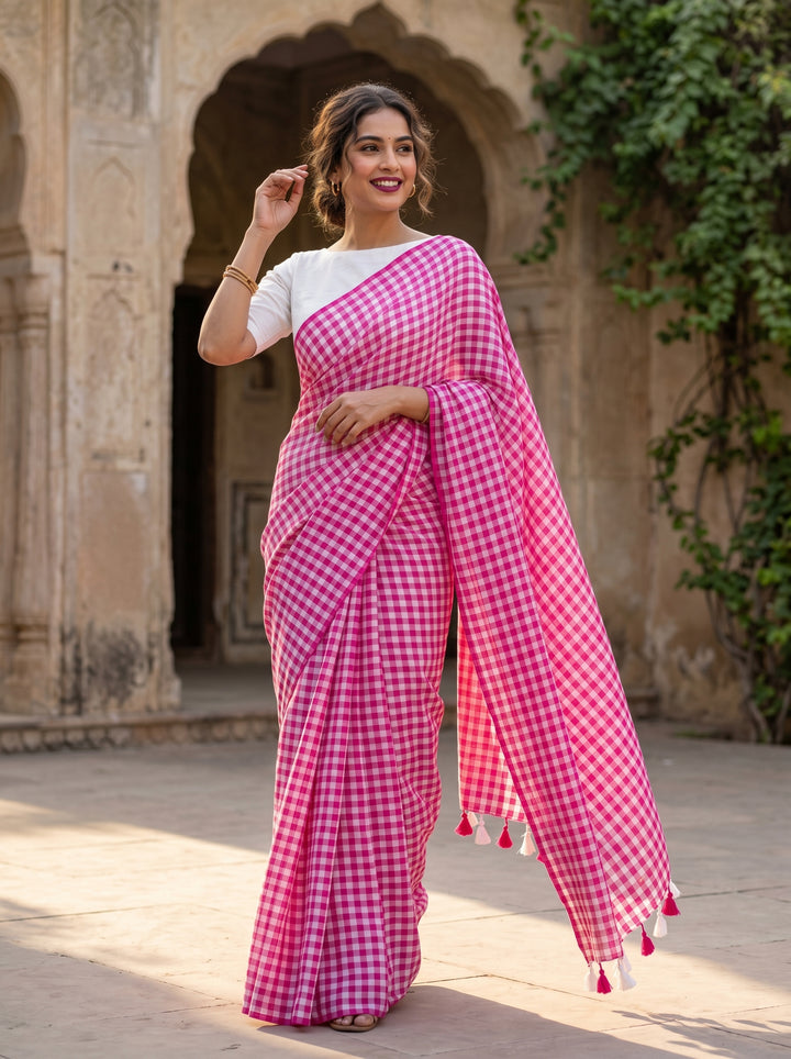 Gamcha Golpo Cotton Saree
