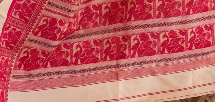 Ethereal Epics Cotton Baluchari Saree