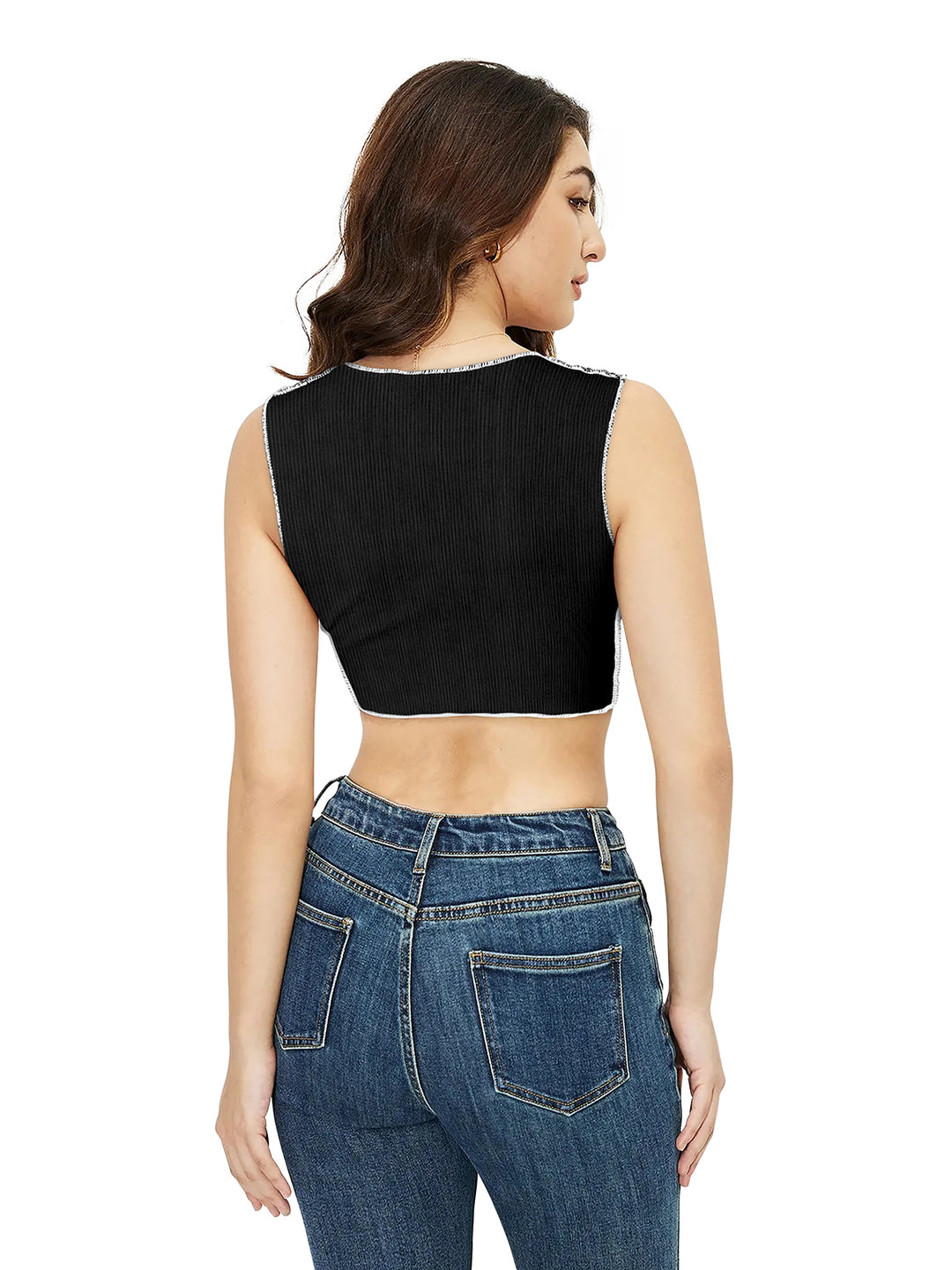 Too Much Fun (Western Crop Top)