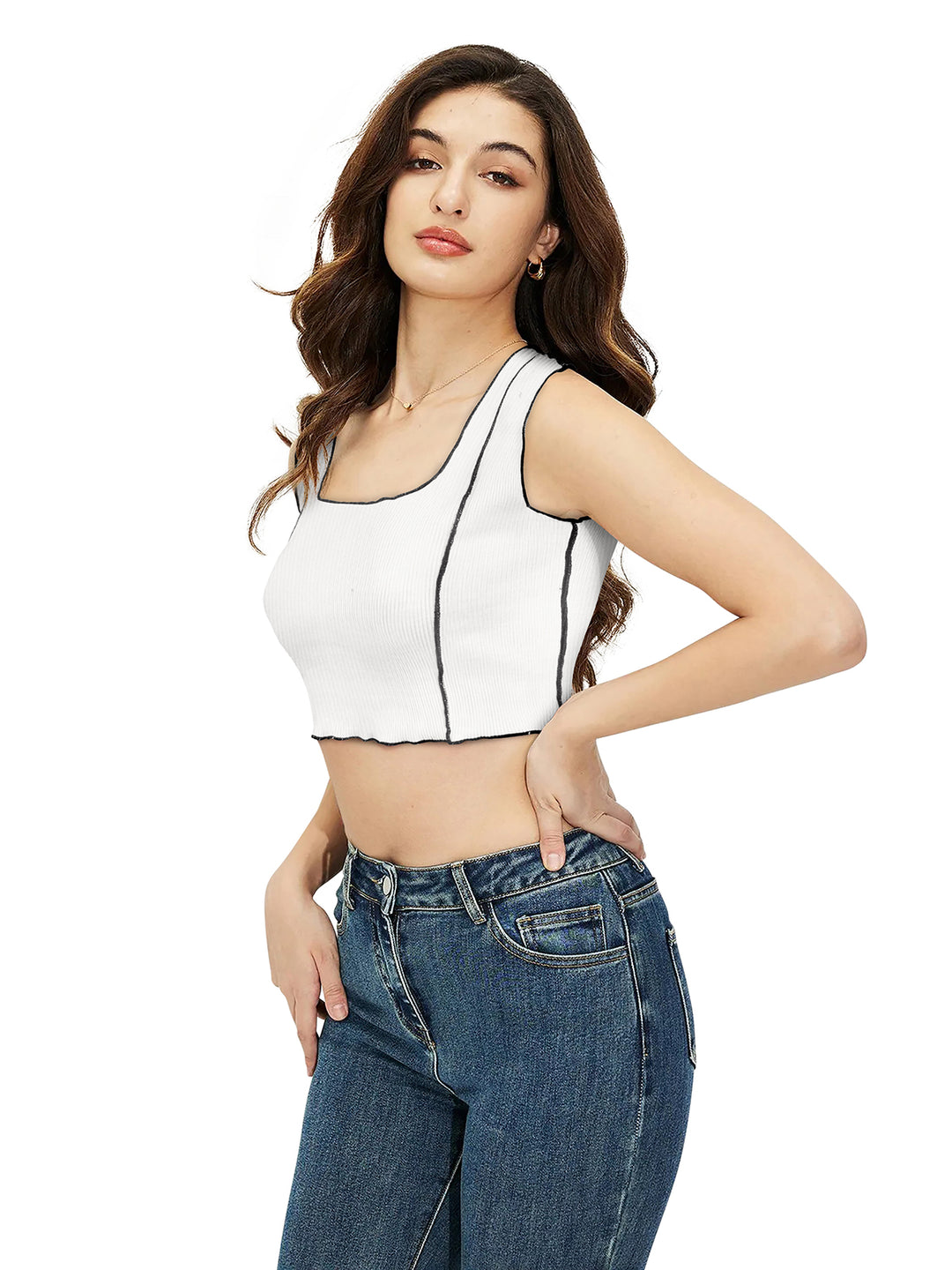 Too Much Fun (Western Crop Top)