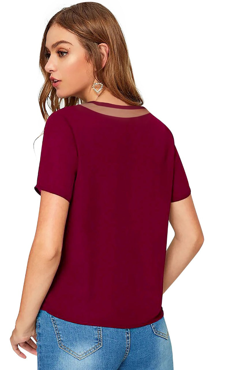 Tried And Tested (Maroon Color  T-Shirt)