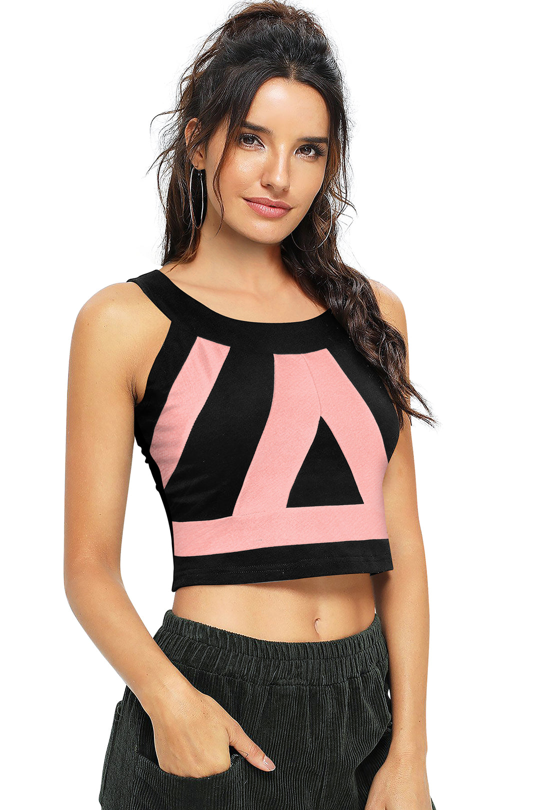 Sports Women (Western Crop Top)