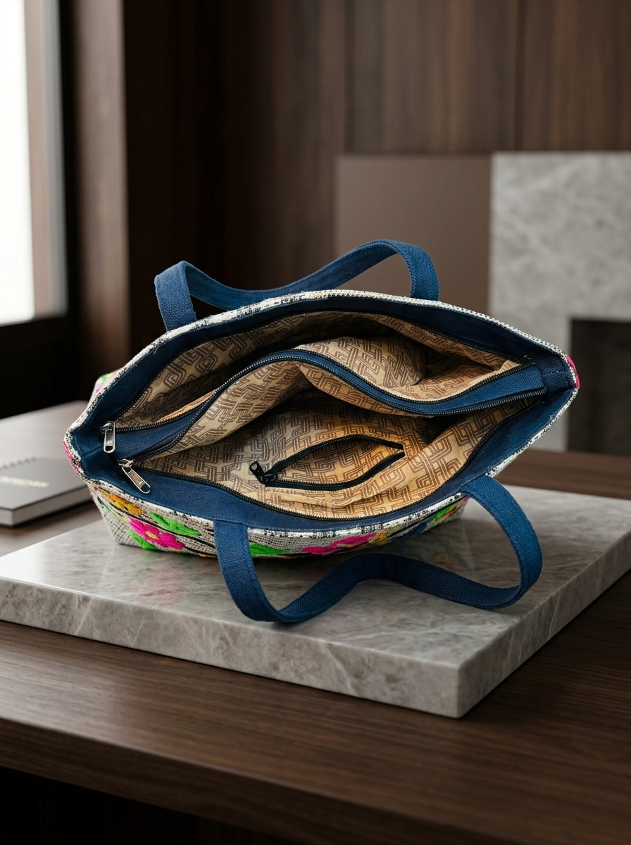 Carry Confidence- Dual Tone Tote Bag