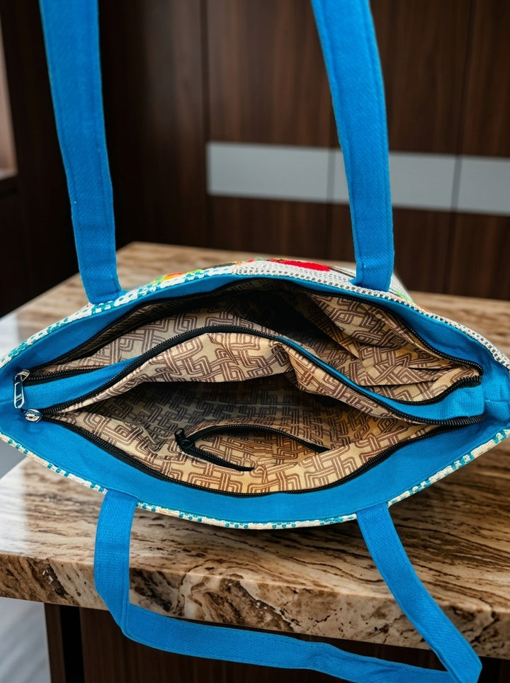 Carry Confidence- Dual Tone Tote Bag