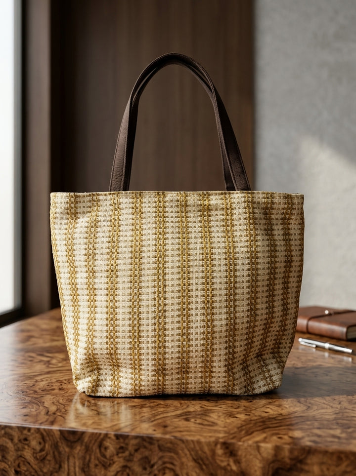Carry Style- Dual Tone Tote Bag