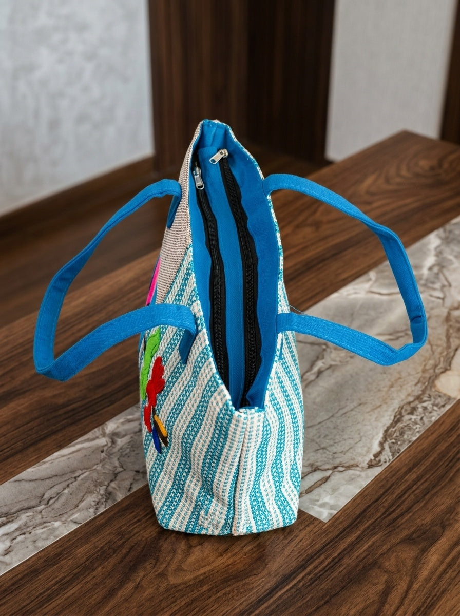 Carry Style- Dual Tone Tote Bag