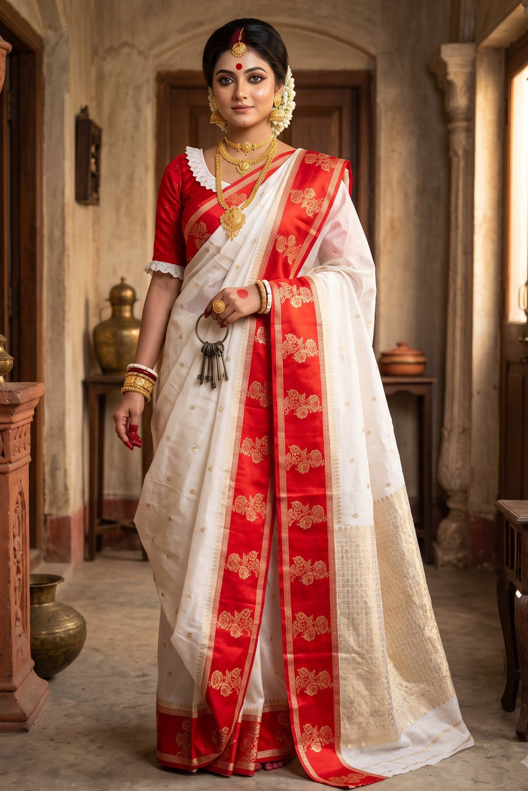 Debadrita (দেবাদৃতা) Gorod Silk Saree