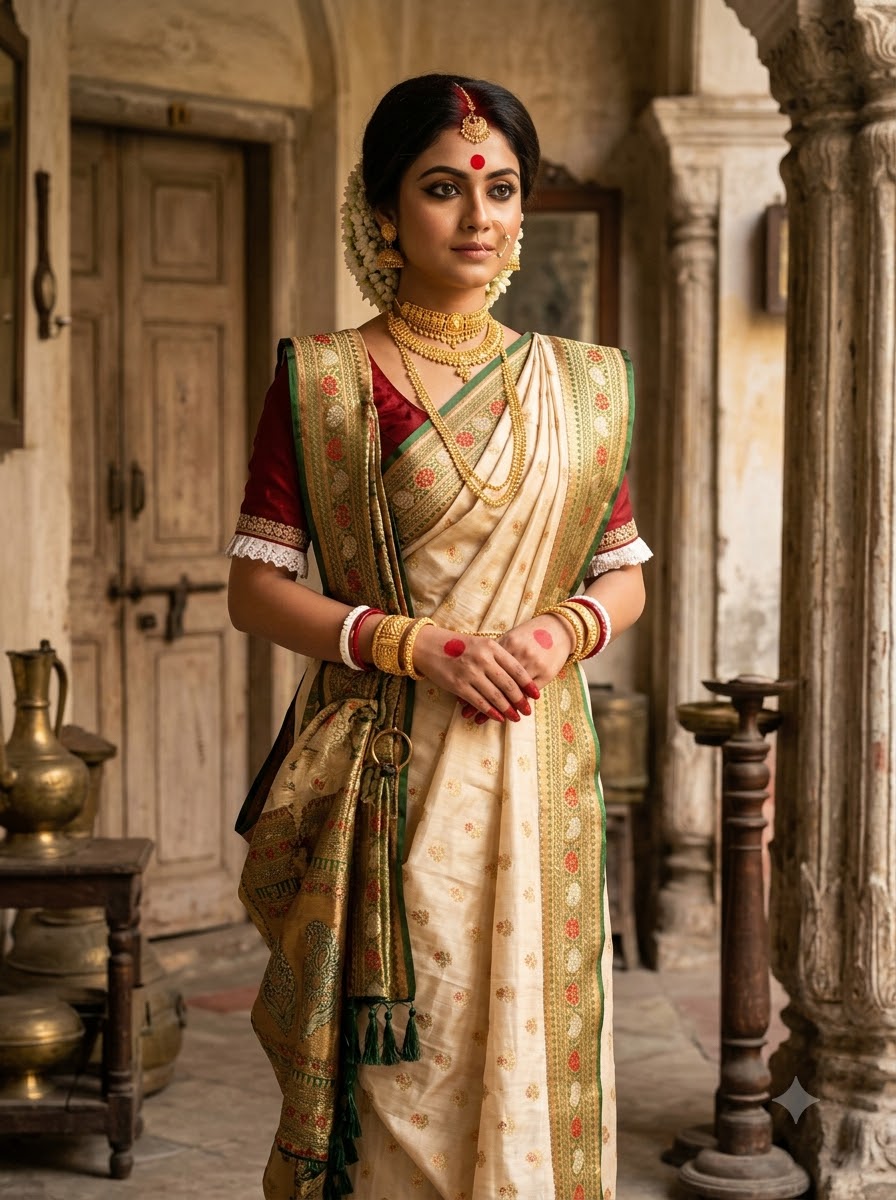 Zarika Semi Tussar Silk Saree