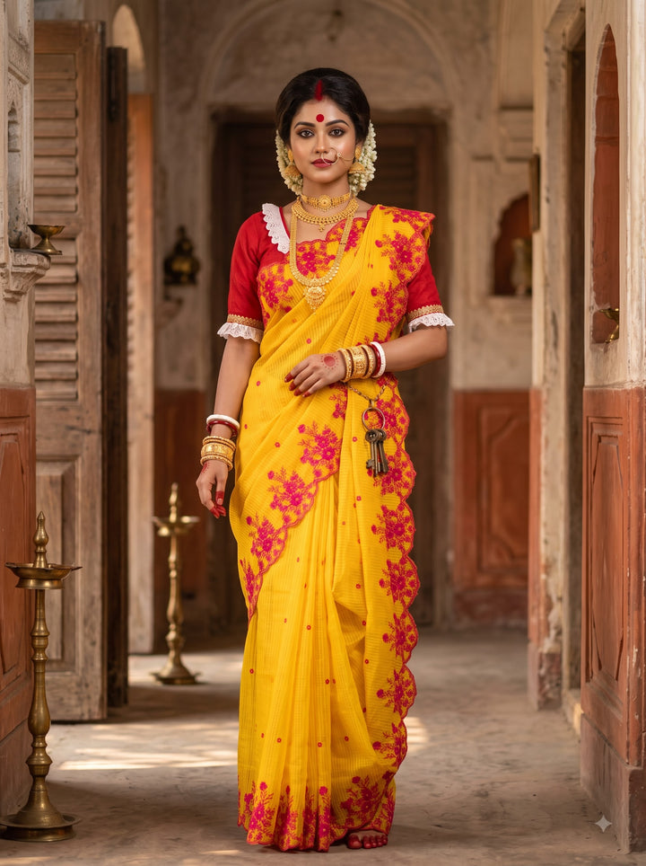House of Elegance-  Reshom Kota Saree