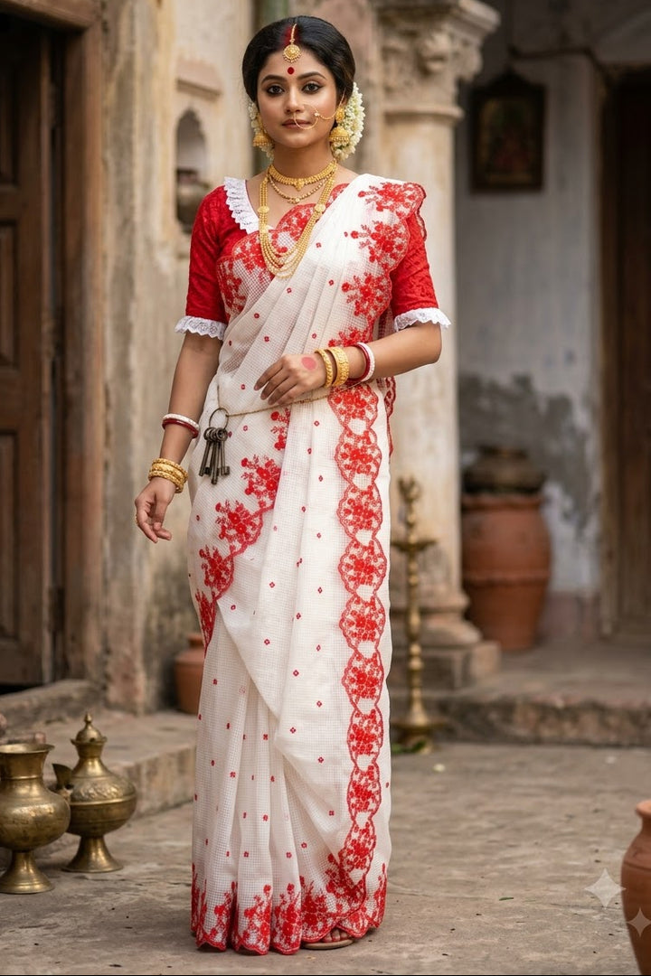 House of Elegance-  Reshom Kota Saree
