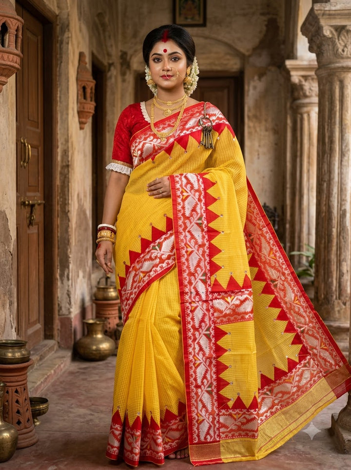 Milon Bela – The Fusion Resham Kota Saree
