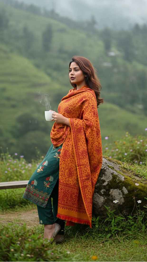 Another Winter Time Shawl