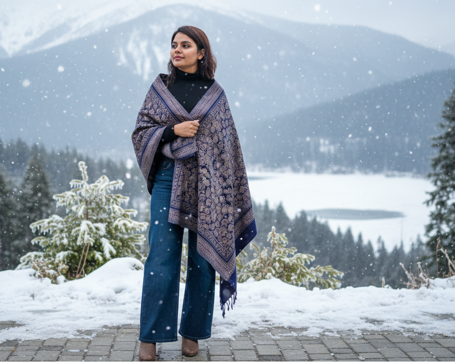 Winter Tradition-Women Shawl Collection
