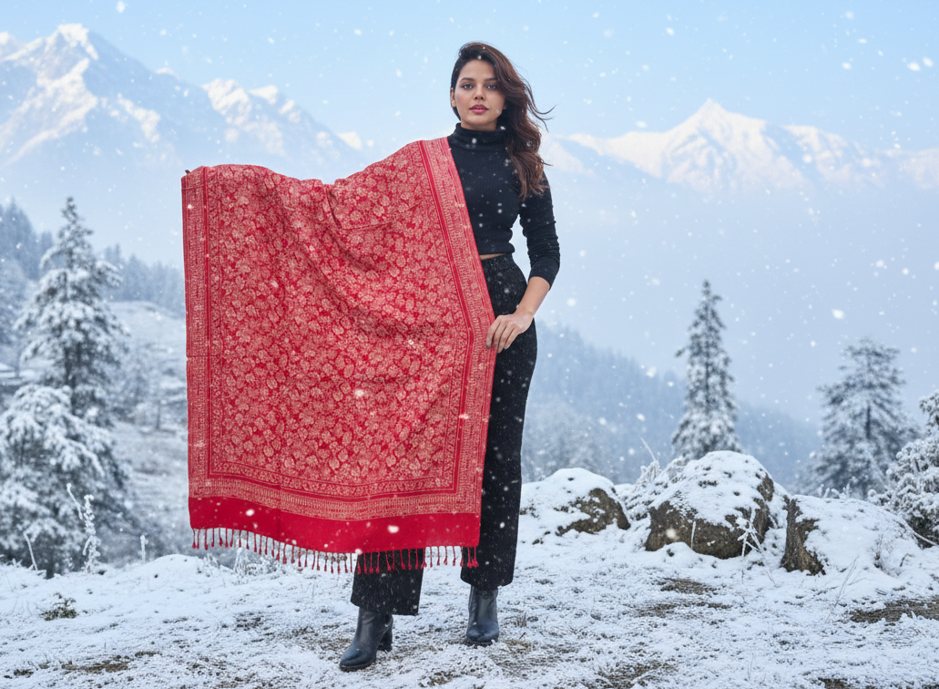 Winter Tradition-Women Shawl Collection