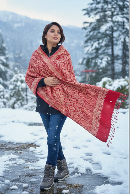 Winter Tradition-Women Shawl Collection
