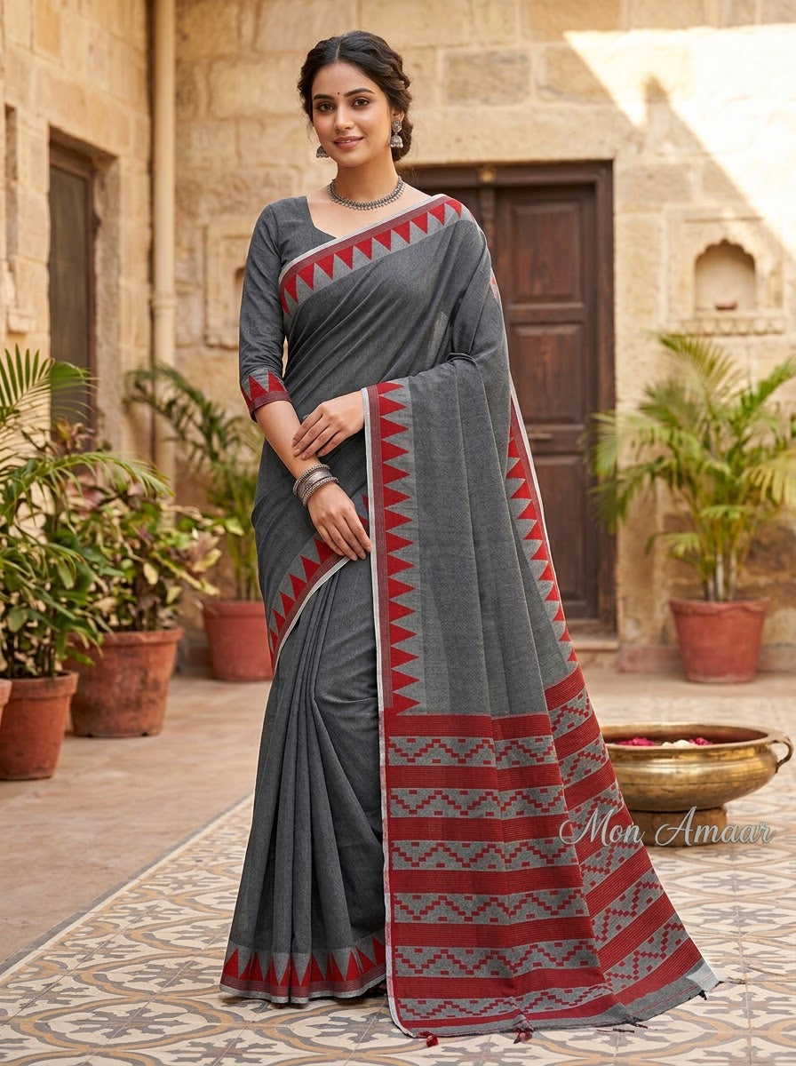 Rangamaya  Jamdani  Saree