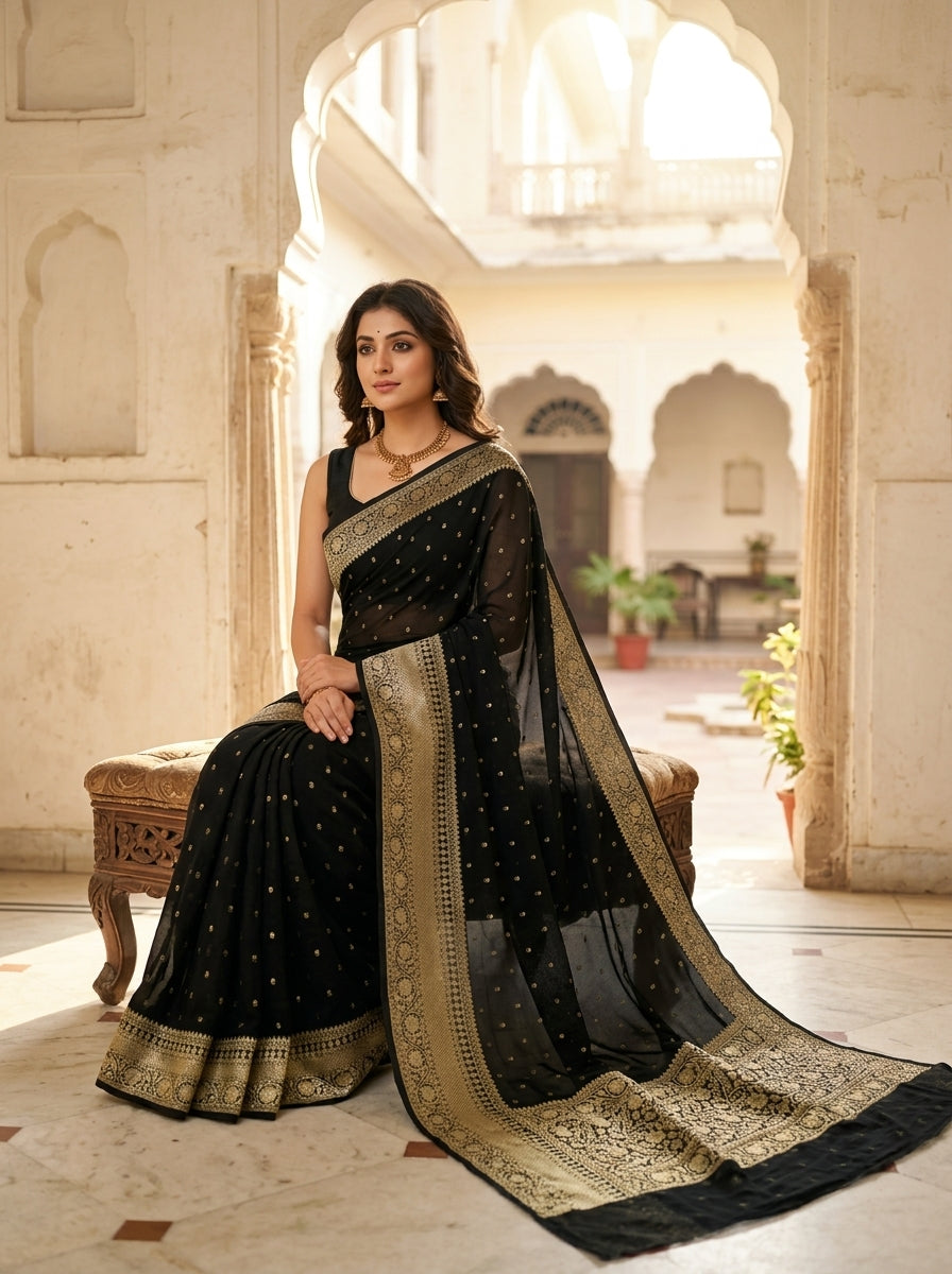 Kaalinidhi Banarasi Saree