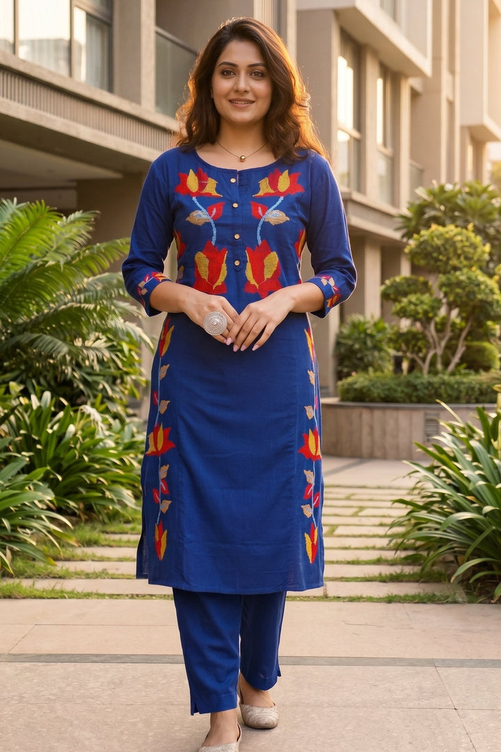 Colorful Days-Cotton Kurti Set