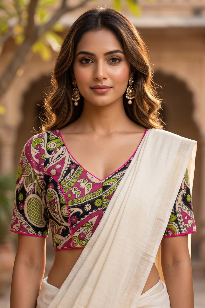 Rani Paisley Printed Designer Blouse