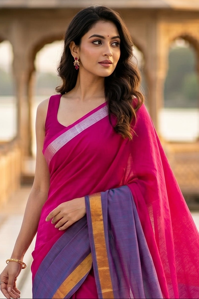 Devprayag Mul Cotton Saree