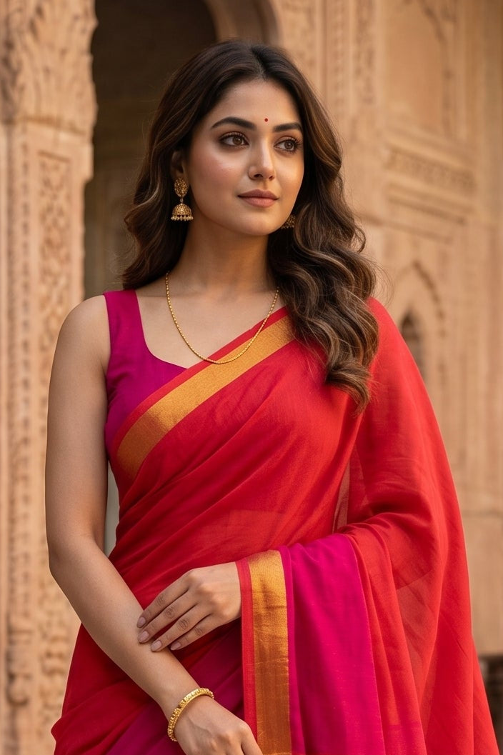 Devprayag Mul Cotton Saree