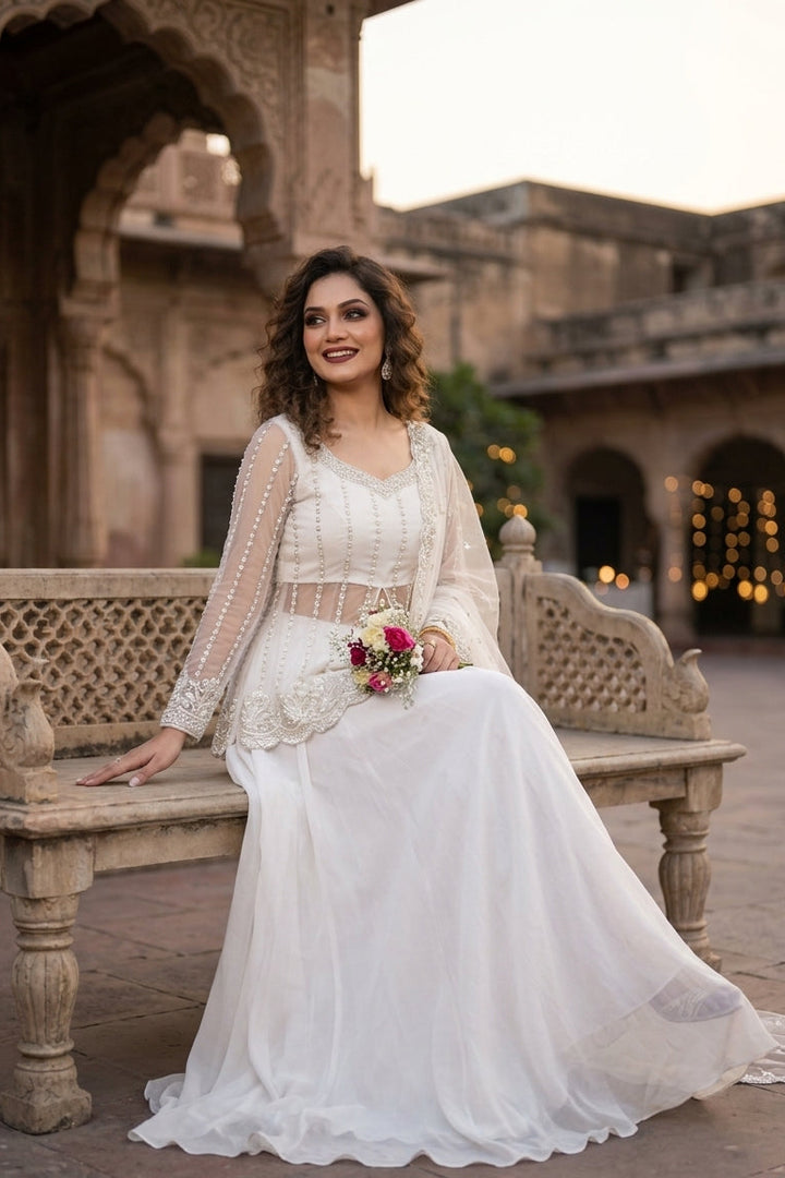 Crystal Radiance Designer Sharara Set